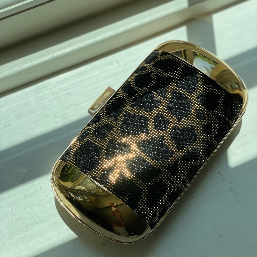 Sergio Rossi Swarovski Crystal Clutch
